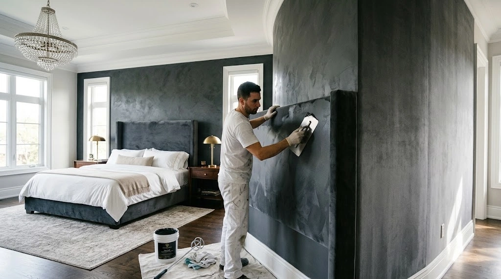 How Is Velvet Texture Applied for a Smooth Decorative Finish