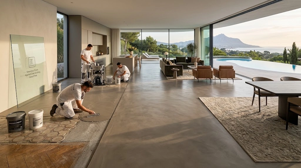 How Microcement Flooring Can Upgrade an Old Floor Without Demolition