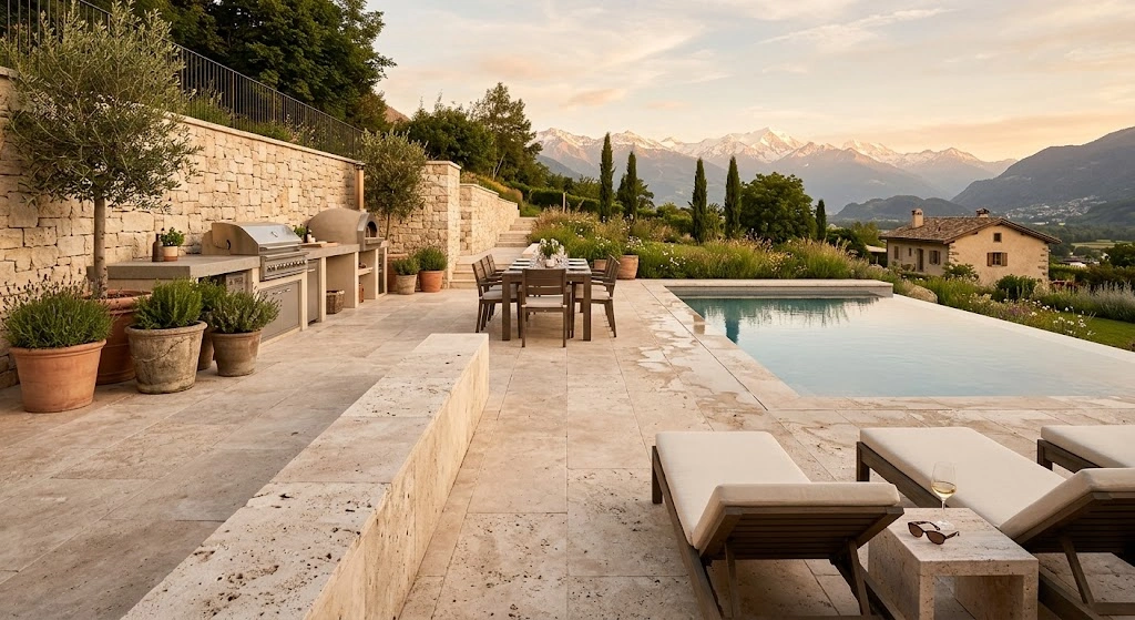 How to Use Travertine Texture for a Natural Stone-Inspired Finish