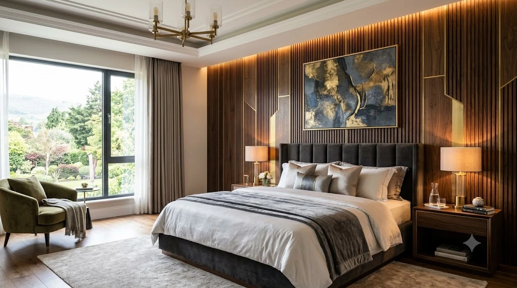 Luxury Bed Wall Designs