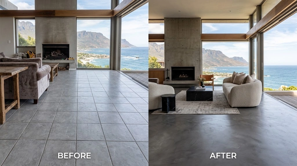 Microcement Flooring Before and After Why the Difference Is Stunning