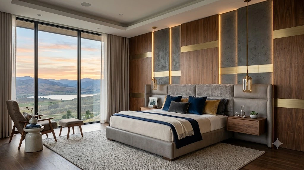 Modern Bed Wall Designs for Luxury Bedrooms