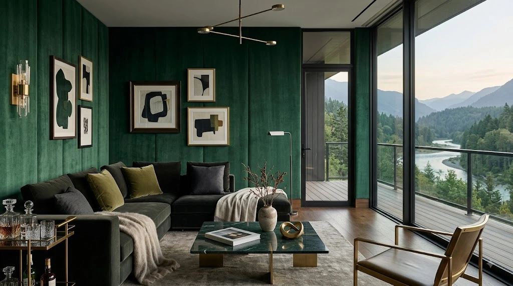 Modern Velvet Texture Walls