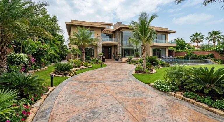 Professional Color Crete Services in Karachi