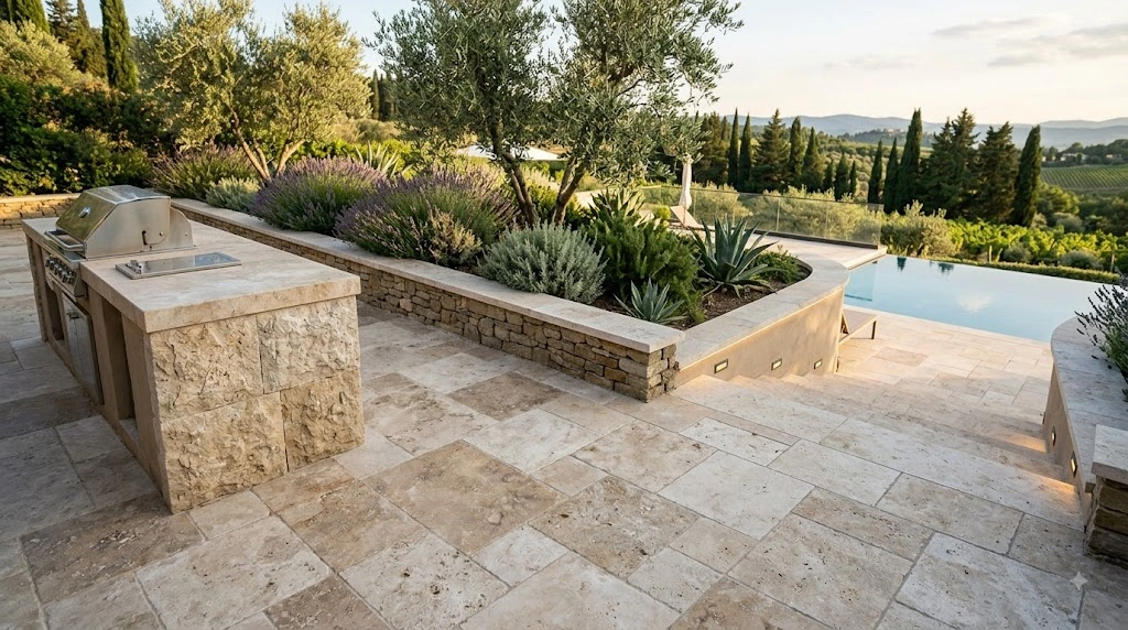 Professional Travertine Texture Services