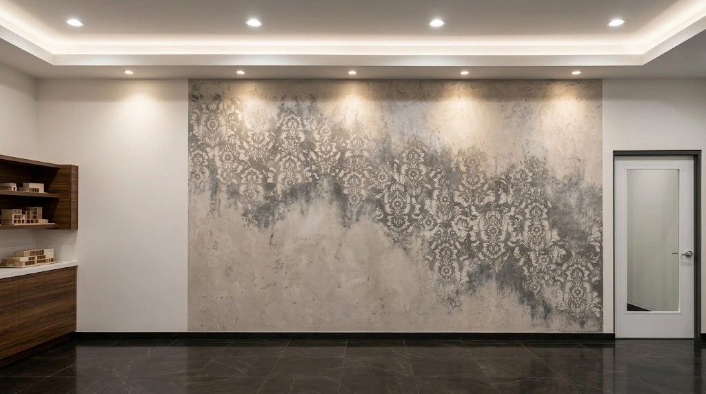 Stencil Texture Finish in Pakistan