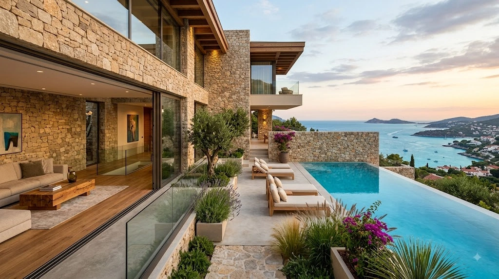 Stone Effect Texture for Interior & Exterior Walls