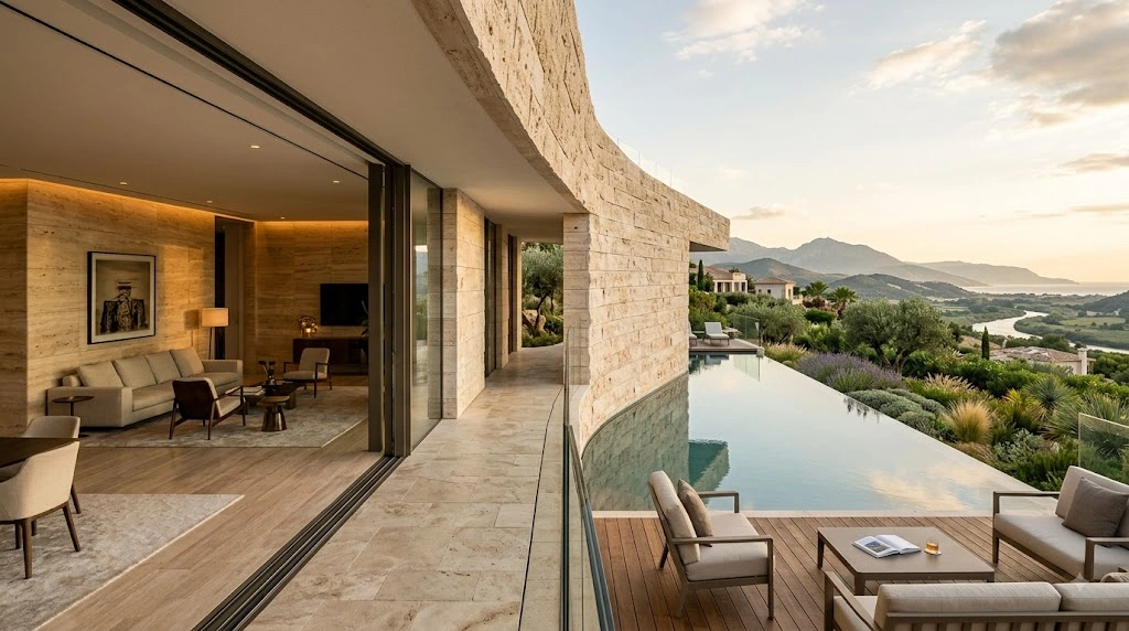 Travertine Texture Design for Interior & Exterior Walls