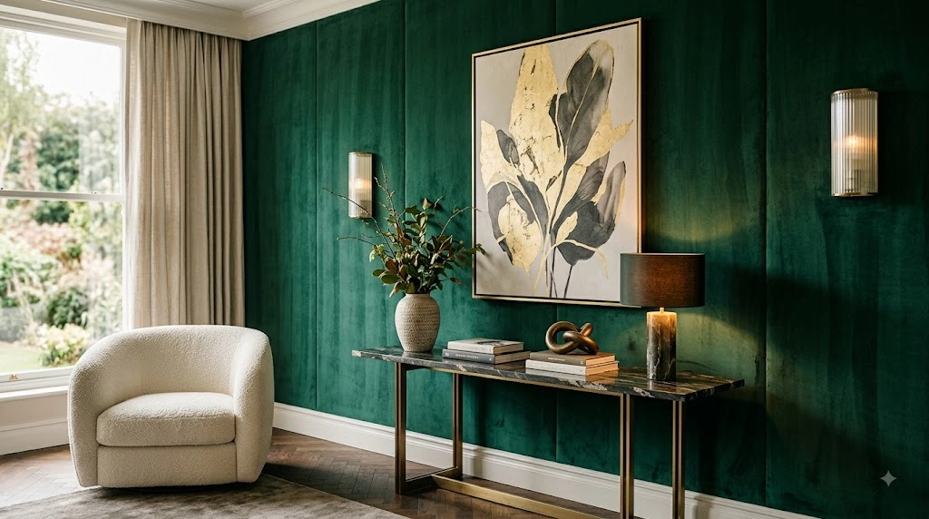 Velvet Texture Wall Design