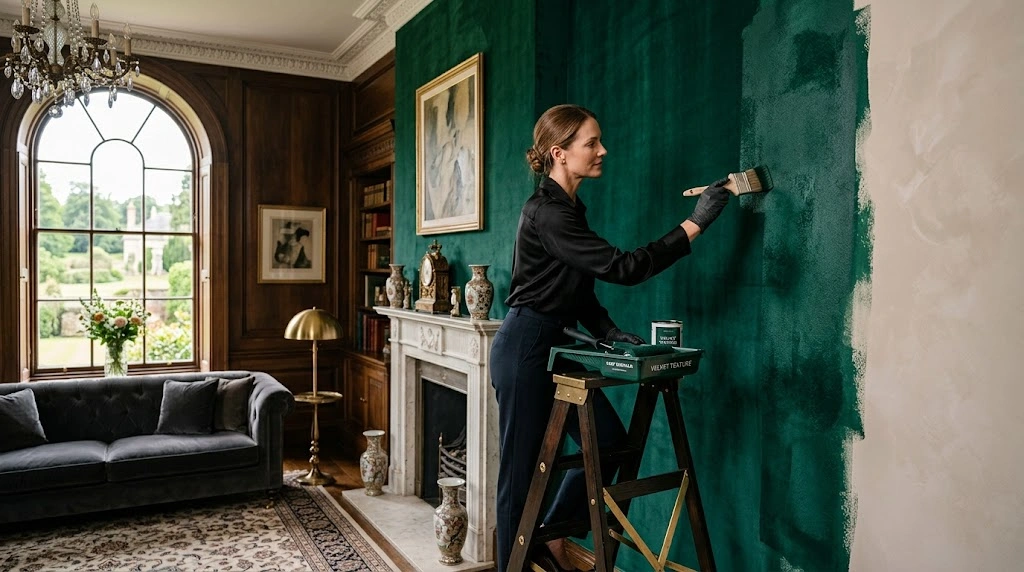 What to Know Before Applying Velvet Texture on Your Walls