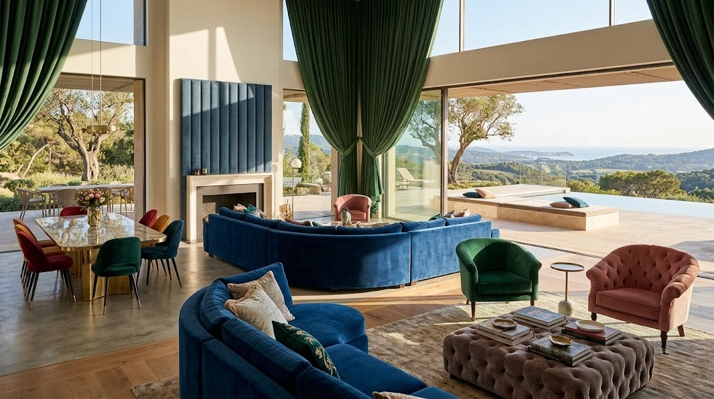 When Should You Use Velvet Texture in Your Home