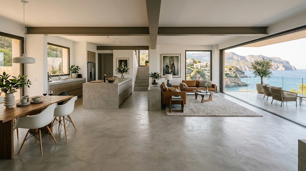 Where Can Microcement Flooring Be Used in Your Home
