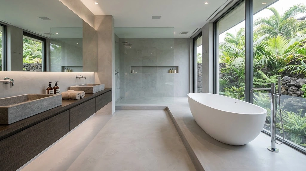 Which Rooms Are Best for Microcement Flooring
